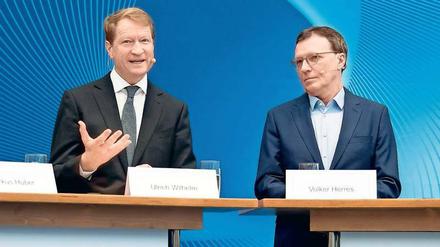 Aufklärer. Der ARD-Vorsitzende Ulrich Wilhelm (links) und ARD-Programmchef Volker Herres sehen die Untersuchungen in den Sendern zum Fall Wedel noch nicht am Ende. 