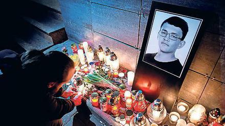 Tödliche Recherche: Ján Kuciak und seine Lebensgefährtin wurden erschossen in ihrem Haus in der Slowakei gefunden.