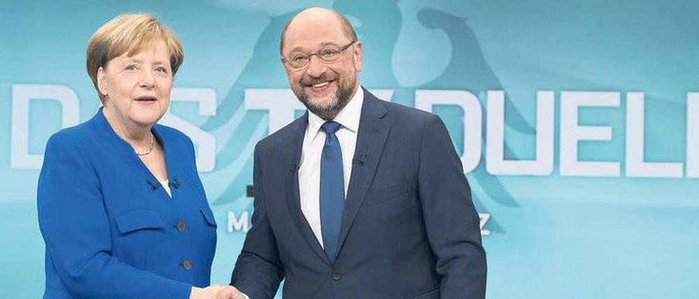 War der Schlagabtausch zwischen Bundeskanzlerin Angela Merkel und ihrem Herausforderer Martin Schulz im vergangenen Jahr möglicherweise das letzte TV-Duell auf Bundesebene?