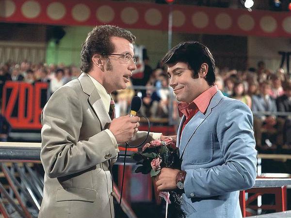 Dauersieger. Roy Black (rechts) landete in den ersten Sendungen stets auf Platz 1. Als Reaktion darauf durfte sich ein Titel nur noch zweimal platzieren. 