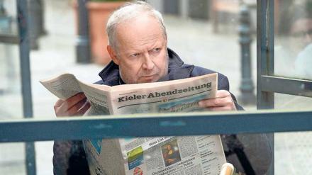 Kommissar Klaus Borowski ist seit 2003 im „Tatort“-Einsatz: Axel Milberg lebt zwar nicht in Kiel, wurde aber 1956 dort geboren.