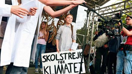 Greta Thunberg hat 2018 den Jugendprotest gegen den Klima-Wahnsinn in Gang gesetzt.