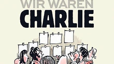 Denkmal. Im Comicroman „Wir waren Charlie“ erinnert der Cartoonist Luz, der das Attentat 2015 überlebt hat, an seine getöteten Kollegen.