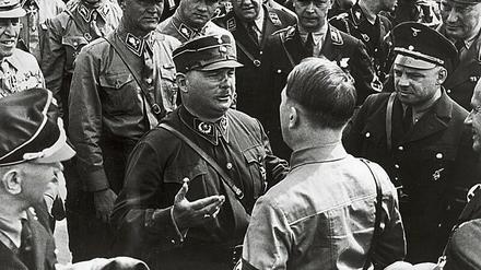 Duzfreund. Hitler und die Führungsriege der SA: Stabschef Ernst Röhm.