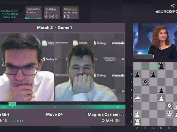 Eurosport faz seu lance: a rede irá transmitir o Champions Chess Tour
