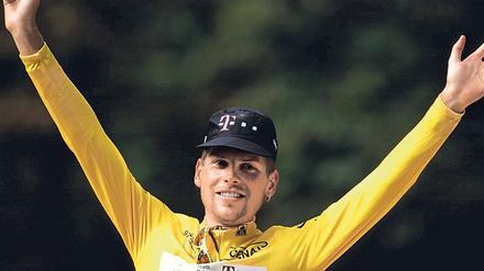 Auf dem Olymp. Jan Ullrich gewann 1997 die Tour de France. 