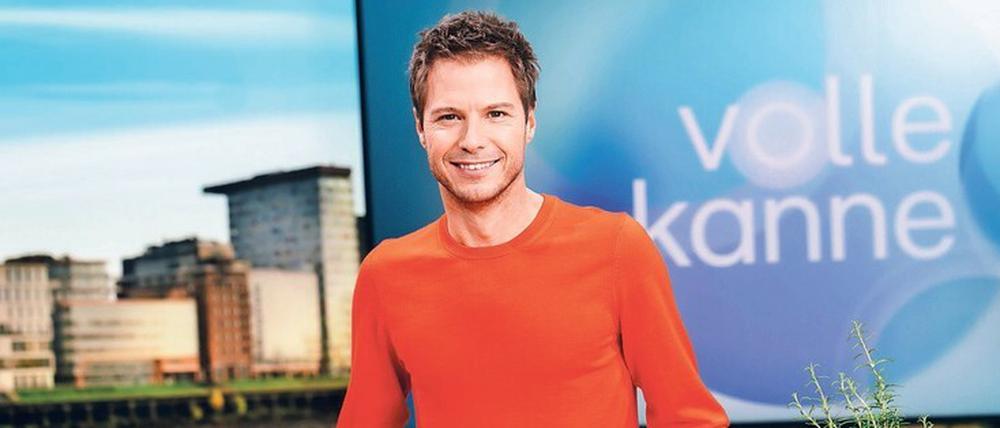 Florian Weiss moderiert das ZDF-Magazin „Volle Kanne“. 