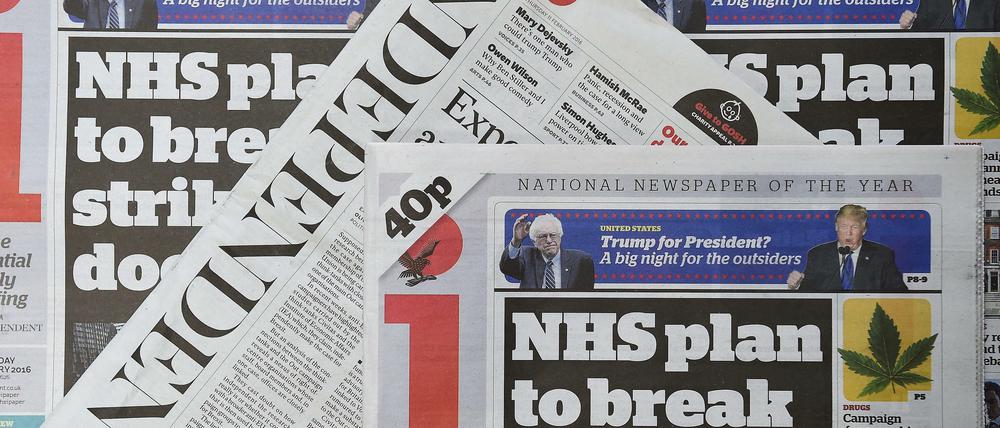 Zukunft der Zeitung Britischer „Independent“ erscheint bald nur noch