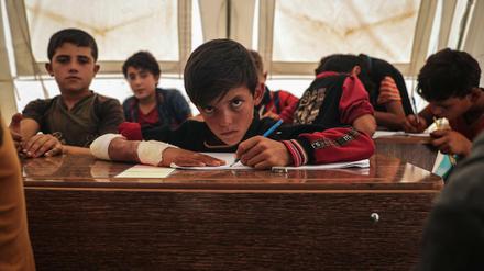 Das Recht, deine Rechte zu kennen. Kinder in Syrien lernen nichts über die Menschenrechte.