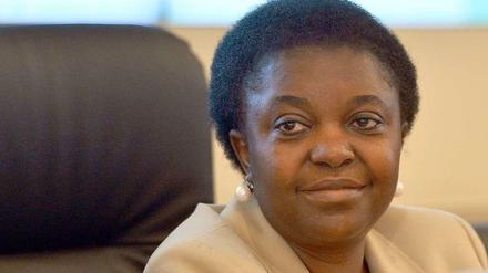 Sie ist das Ziel rassistischer Anfeindungen: Die italienische Integrationsministerin Cécile Kyenge.