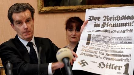 Streit um Beschlagnahme von "Zeitungszeugen" : Peter McGee