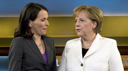 2009 war Bundeskanzlerin Angela Merkel (CDU) exklusiv zu Gast bei ARD-Talkerin Anne Will, damals ging es um die anstehende Bundestagswahl. 