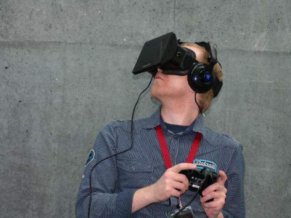 Die Virtual-Reality-Brille "Oculus Rift".