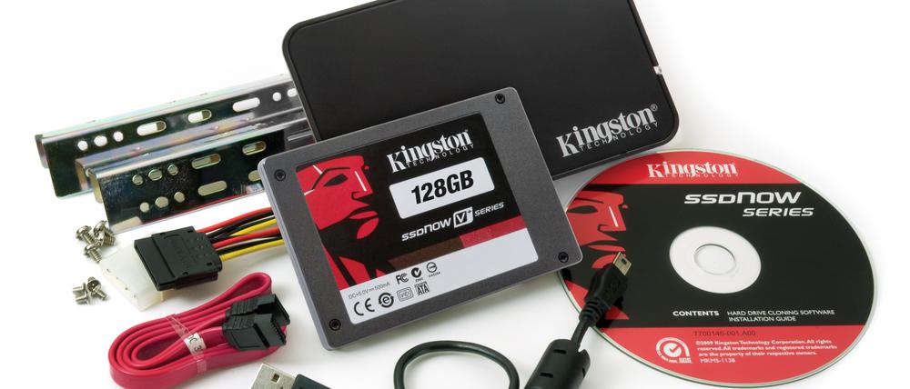Kingston bietet ihre SSDs auch in Upgrade-Kits an - dann kann man die SSDs in einen Rechner einbauen oder in das beiliegende Gehäuse als externe "Festplatte" verwenden.