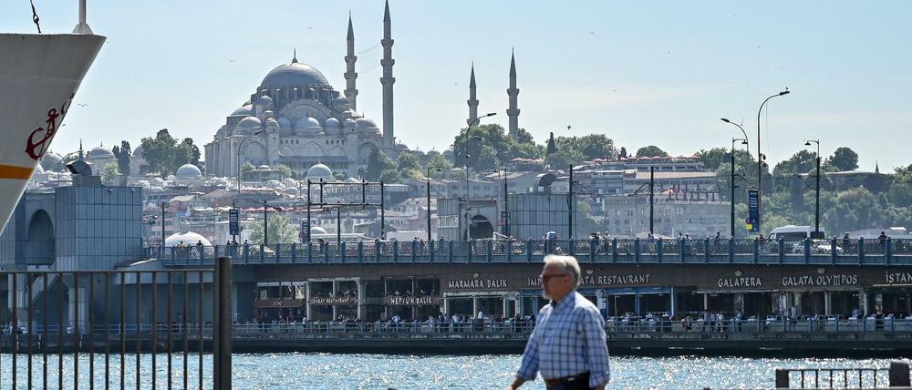 Sehnsucht Europa? Blick auf Istanbul. 