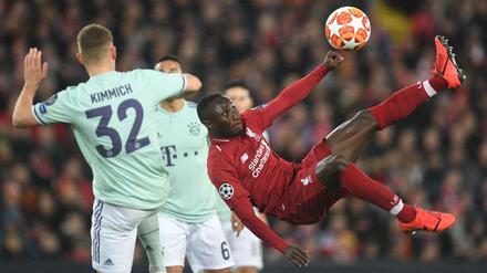 Rekordquote: Liverpool-Spieler Naby Keita in Aktion gegen den FC Bayern.