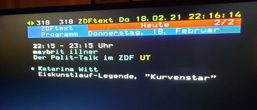 "Kurvenstar" Katarina Witt. Das findet das ZDF offenbar lustig, andere weniger