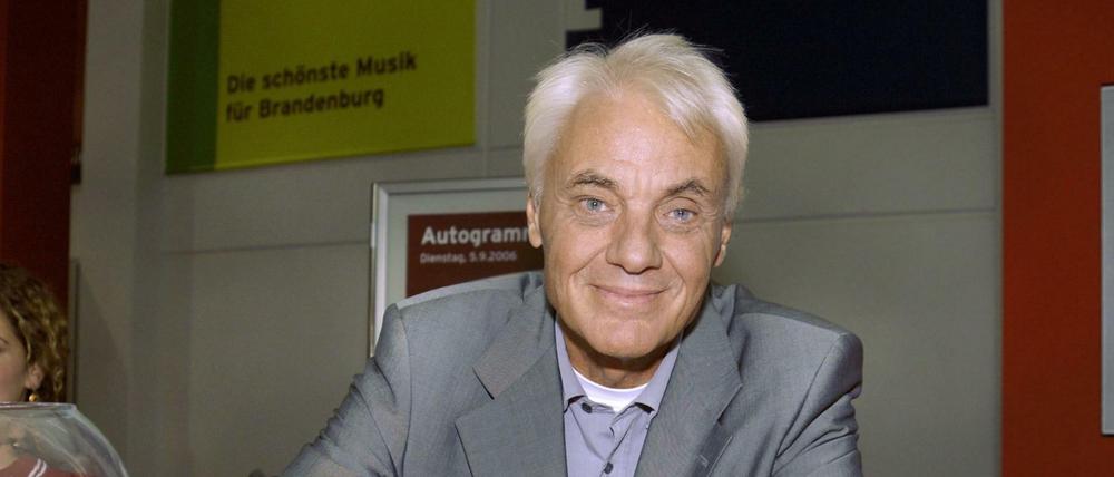 Friedrich Moll, gerade 59 geworden, führte 2007 zum letzten Mal durch die "Abendschau".