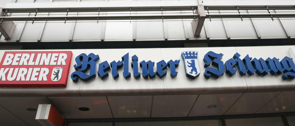 In einem tiefgreifenden Veränderungsprozess: "Berliner Kurier" und "Berliner Zeitung".