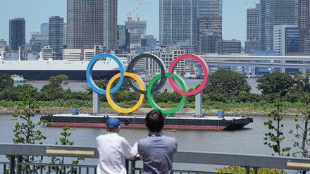 Aus der Distanz. Die Olympischen Spiele in Tokio finden ohne Zuschauer statt, auch die TV-Sender reisen in Minimalstärke an. 