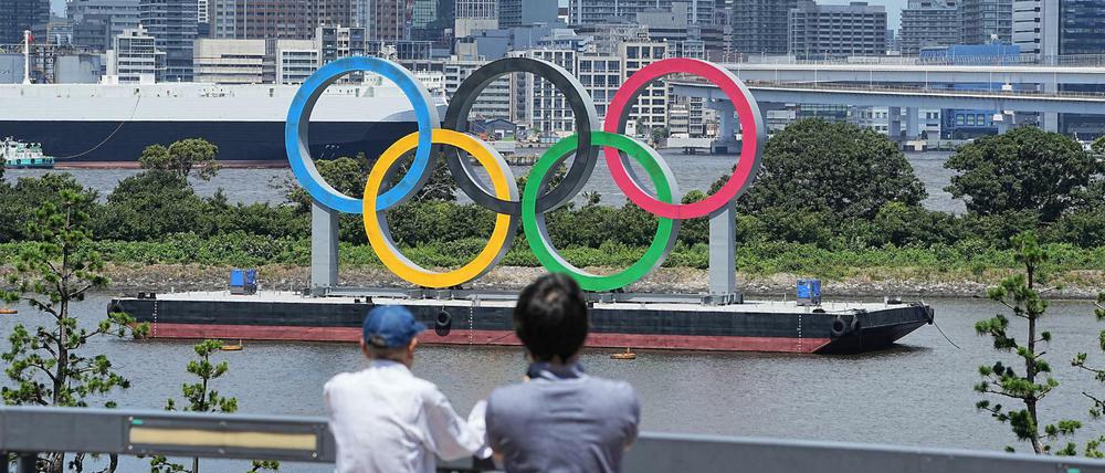 Aus der Distanz. Die Olympischen Spiele in Tokio finden ohne Zuschauer statt, auch die TV-Sender reisen in Minimalstärke an. 