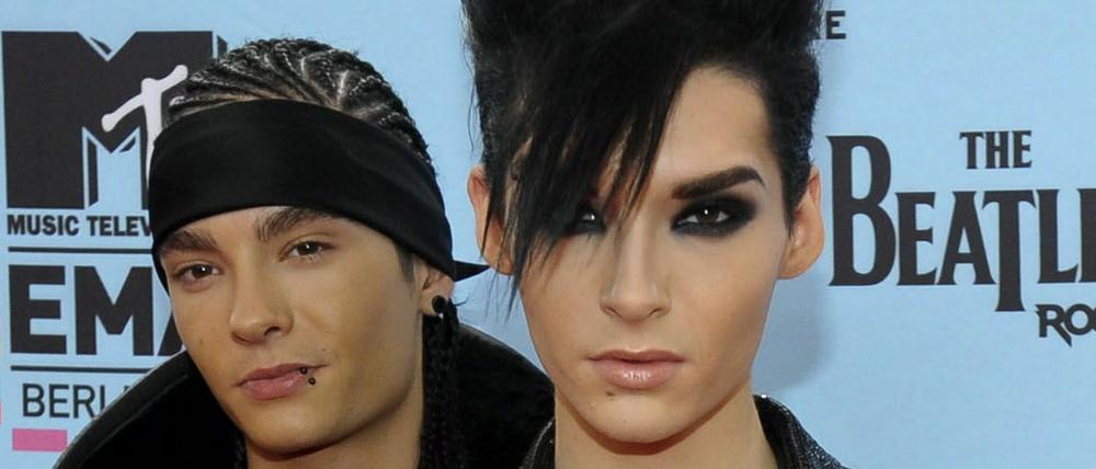 Bald neben Dieter Bohlen zu sehen: Die Brüder Tom (l.) und Bill Kaulitz von der Band Tokio Hotel werden Jury-Mitglieder in der neuen Staffel von "Deutschland sucht den Superstar". 