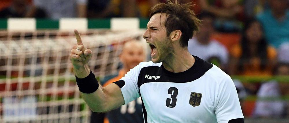 Bei der Handball-WM nur im Internet: Der deutsche Nationalspieler Uwe Gensheimer.