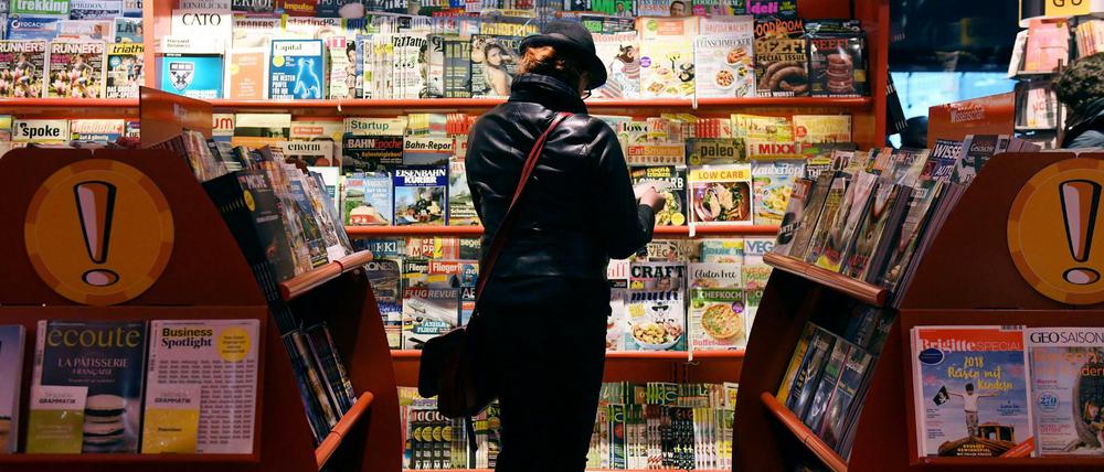 90 neue Zeitschriften kamen 2017 auf den Markt, die Gesamtzahl stieg damit auf 5600 Titel.