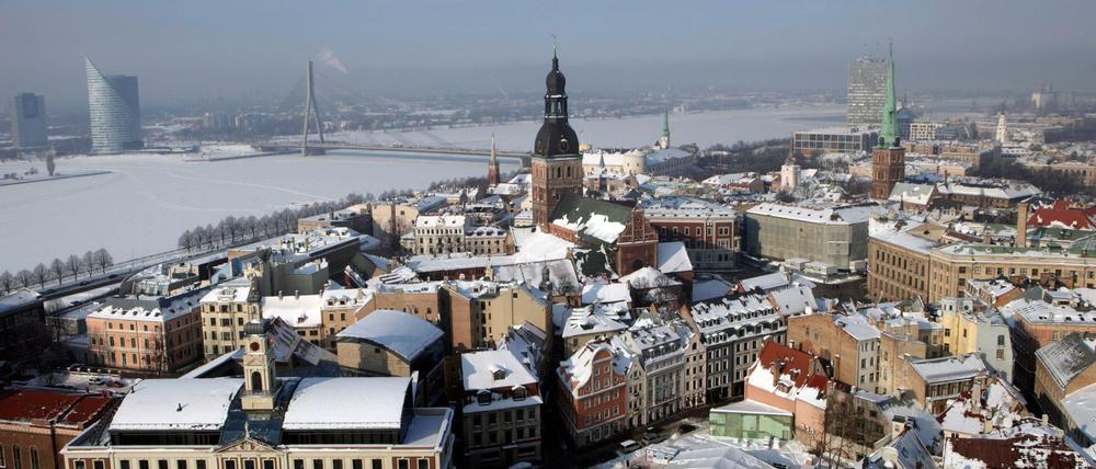 Die Altstadt von Riga.