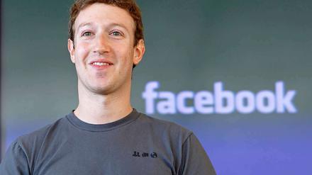 Der schmächtige Welteroberer: Mark Zuckerberg, Facebook-Gründer.