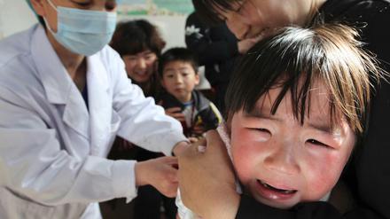 Impfung in China (Archivbild).