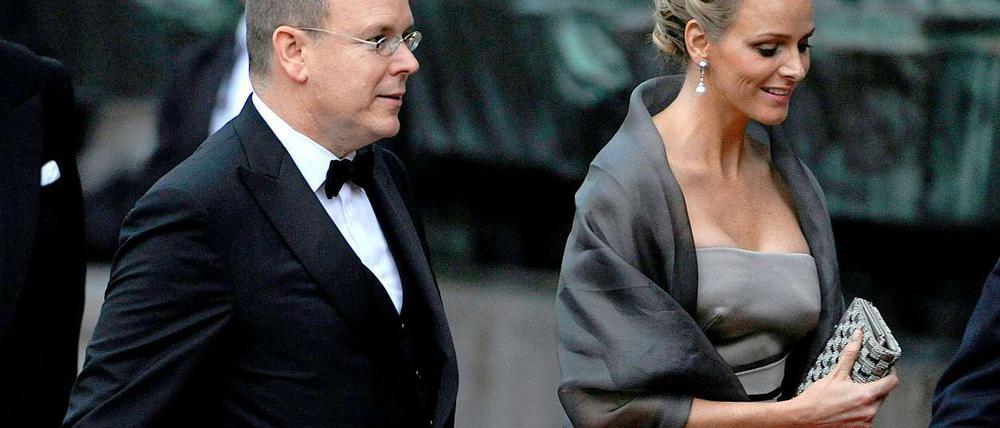 Fürst Albert II. von Monaco und Charlene Wittstock