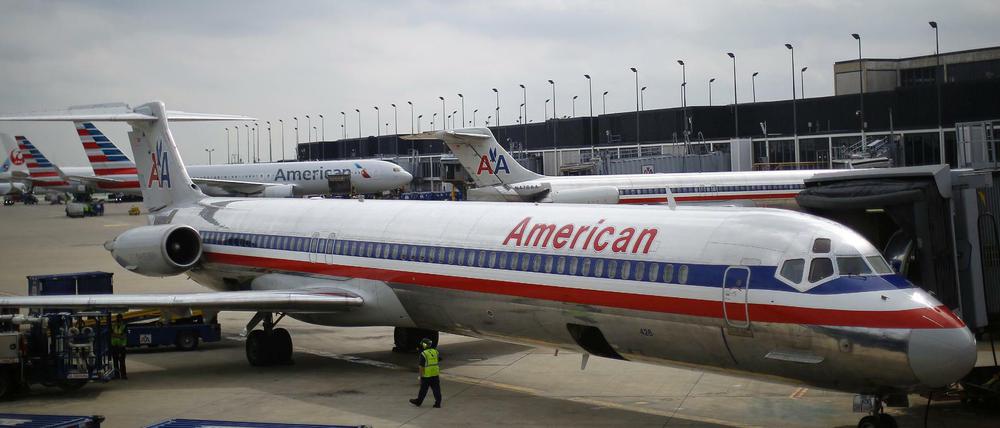 Ein Flugzeug von American Airlines (Archivfoto)