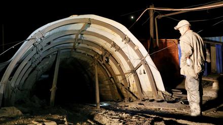 Das Unglück ereignete sich in einem Kohlebergwerk in Luhansk. 