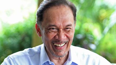 Malaysias Oppositionsführer Anwar Ibrahim.