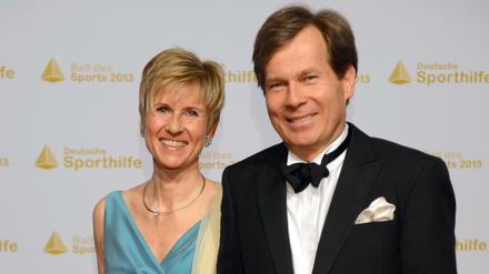 Susanne Klatten mit Ehemann Jan beim Ball des Sports im Jahr 2013.