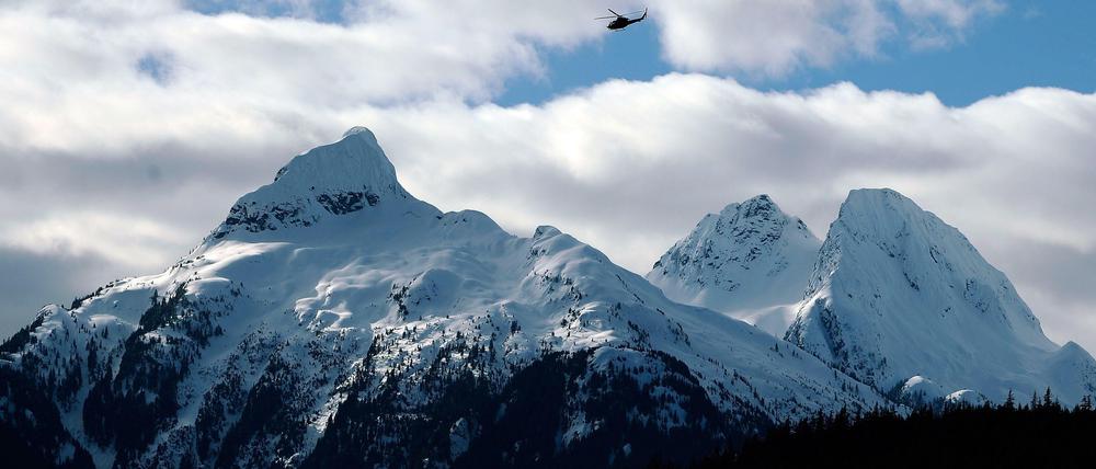 Die Berge in der Nähe von Vancouver sind beliebte Ziele von Wintersportlern und Bergwanderern. 