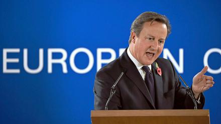Richtig fuchtig wurde der britische Premier Cameron am 24. Oktober beim Gipfel in Brüssel, als er auf die von der EU geforderten Nachzahlungen angesprochen wurde. 