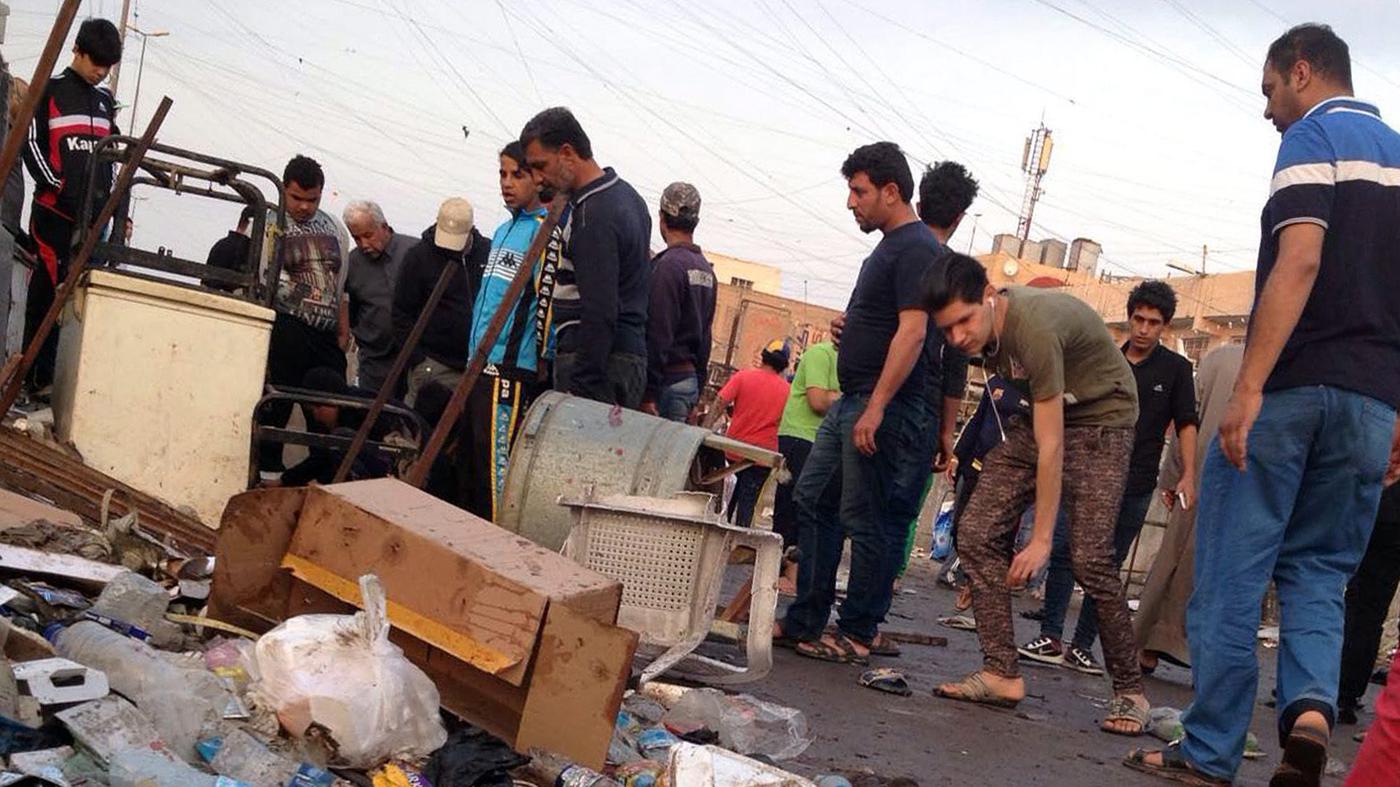 Irak 39 Tote bei Selbstmordanschlägen in Bagdad