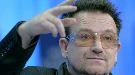 Der irische Sänger Bono soll in Frankreich mit Herzproblemen im Krankenhaus gelandet sein. 