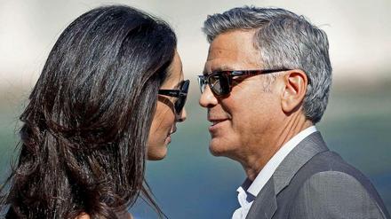 George Clooney und Amal Alamuddin Wedding haben am Samstagabend in Venedig geheiratet.