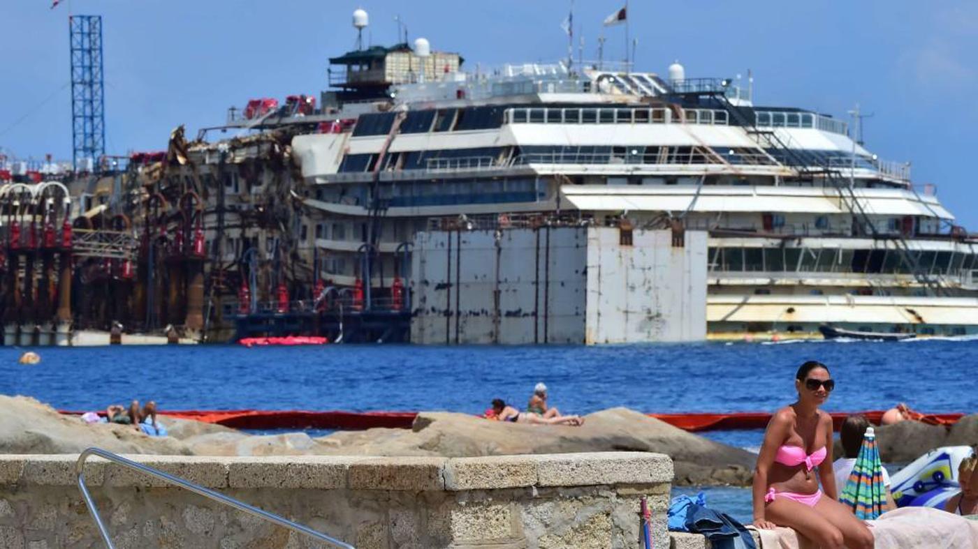 Costa Concordia wird wieder schwimmfähig gemacht