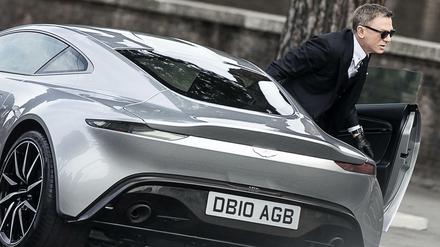 Verkehrstauglich ist Bonds Aston Martin DB10 zwar nicht - Christie's erwartet trotzdem einen Erlös von 1,5 Millionen Pfund für das "Showcar".