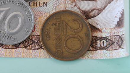 Die 20-Pfennig-Münze der DDR wurde von Axel Bertram gestaltet.