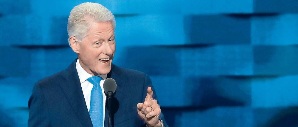 Jetzt auch Krimiautor: Bill Clinton 