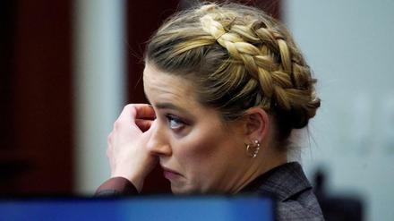 Schauspielerin Amber Heard im Gerichtssaal.