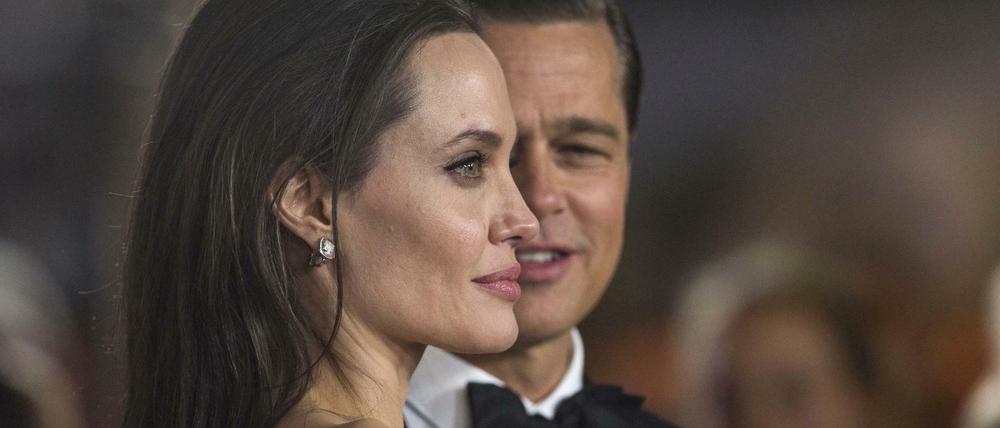 Angelina Jolie und Brad Pitt vor einem Jahr.