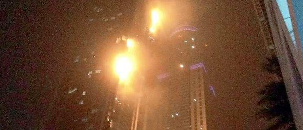 "The Torch" in Dubai.
