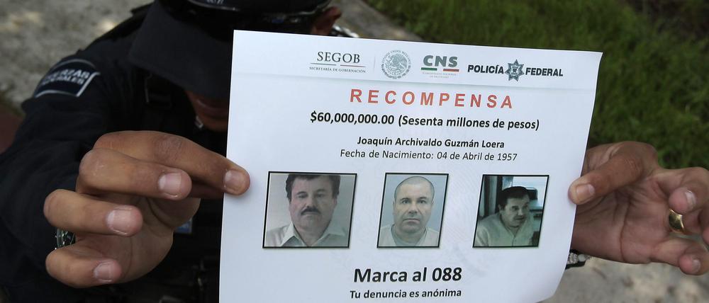 Mexiko sucht "El Chapo" und mögliche Komplizen.