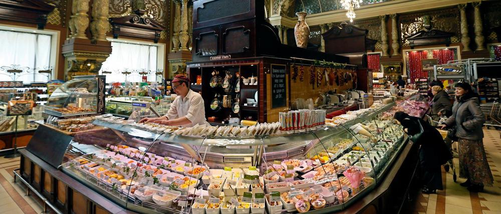 Gute Zeiten: Der Supermarkt war in den vergangenen Jahren bei Moskauern und Besuchern beliebt. 